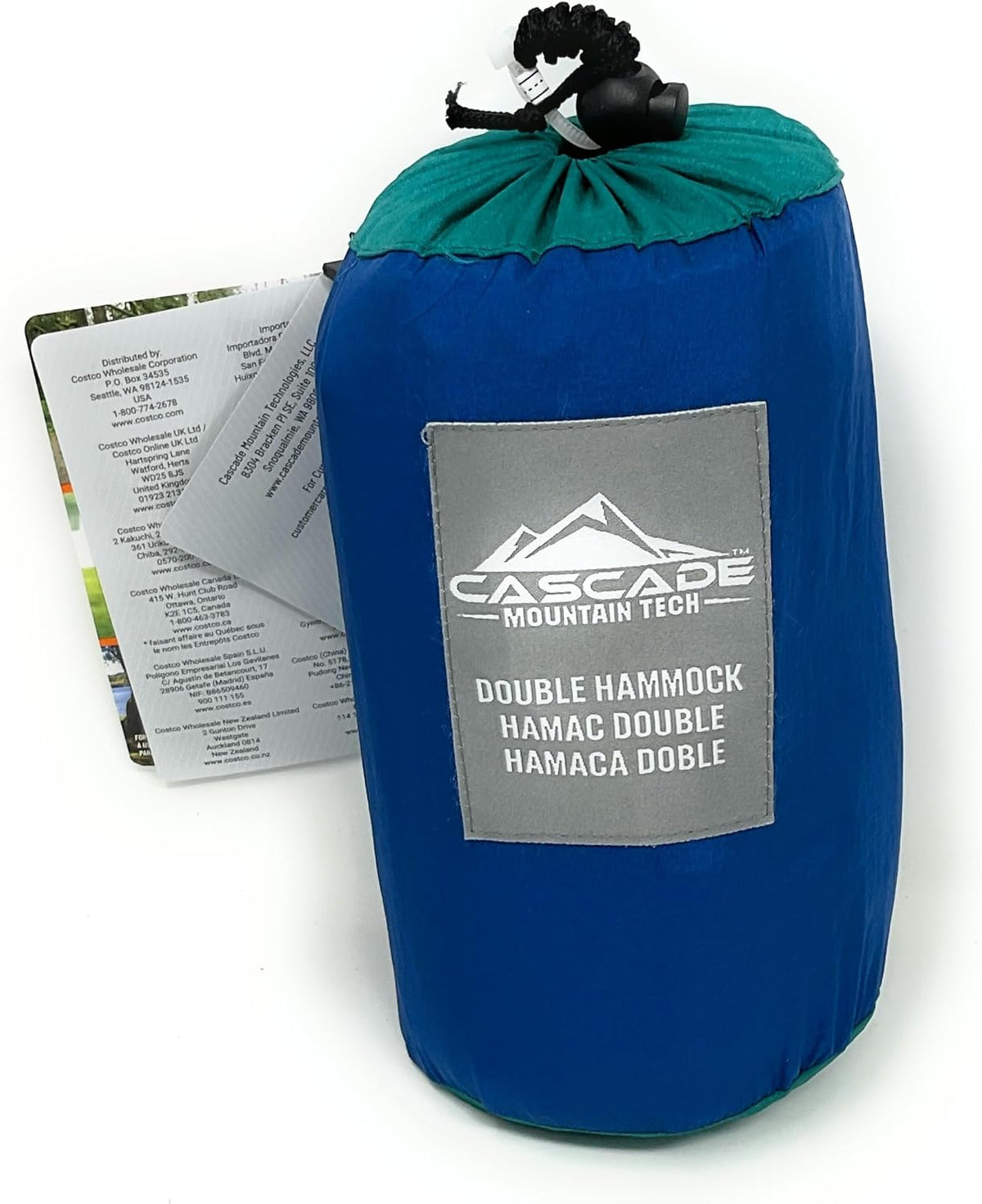 Cascade Mountain Tech 2-Person Travel Double Hammock