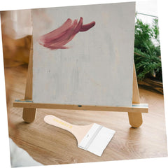 Cabilock Portable Oil Painting Brush Comfortable Handle Lightweight Bristle Tool for Artists for Pigment and Watercolor Painting Brush for and Control