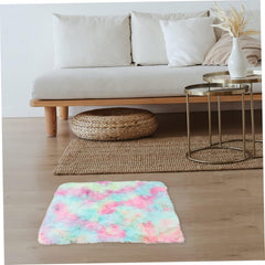 Hemoton Warm Pet Blanket Long Plush Dog Bed for Cats Puppy Sleep Mat Fleece Dog Blanket Crate Pad