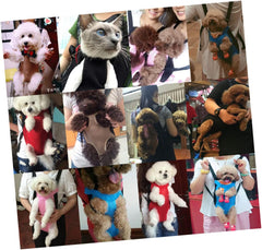 Pet Backpack Backpacks Adjustable Backpack Legs Dog Carrier Pet Carrier Front Dog Carrier Blue