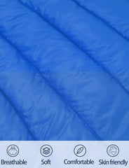 SEAUR - Kid Padded Jackets with Hood Boy Girl Puffer Coat Lightweight Toddler Winter Lining Coat Long Sleeve Zipped Outerwear