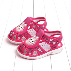 Baby Girls Boys Sandals Infant Toddler Shoes Outdoor First Walkers Athletic Hollow Prewalker Casual (Pink, 7 Toddler)