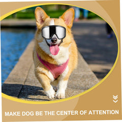 Dog Sunglasses Uv Windproof and Eyewear for Dogs and Cats for Outdoor Activities and Pet Photography