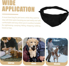 PET Sling Carrier Bag for Dogs and Cats Portable Outdoor Dog Sling Backpack Adjustable Strap for Travel and Hiking Lightweight PET Carrier Pouch
