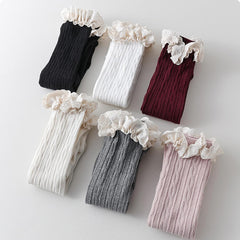 Girl Stretchy Stockings Spring Soft Tights Pantyhose Pants Leggings For Kid Children 6-60 Months Little Girl Leggings School