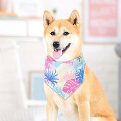 2X Dog Bandana Dog Bib Breathable Handkerchief Holiday Summer Pet Scarf Triangle Bib for Medium Large Dog Costume Accessories