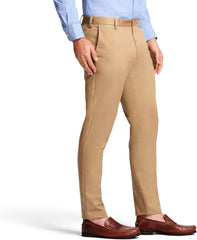 IZOD Men's American Chino Flat Front Slim Fit Pant