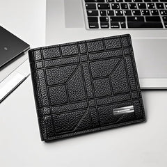 Wallet For Men With Coin Purse,Bifold Mens Wallets With Credit Card Holder Pu Leather Men'S Wallet With Money Clip Black