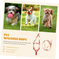 Dog Harness Set Leash Small Dog Harness No Pull Nylon for Small Pet for