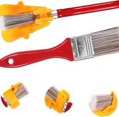 Edge Painting Brush with Soft Bristles, Precision Latex Paint Brush for Corner and Trim Work, Small Paint Brush for Walls and Edges
