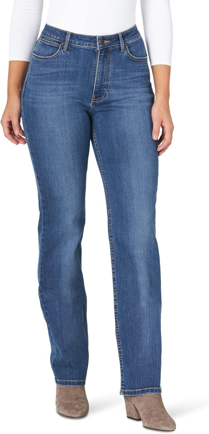 Wrangler Women's High Rise True Straight Fit Jean
