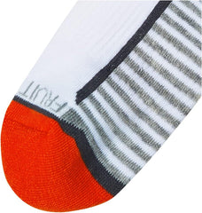 Fruit of the Loom Boys' 6 Pair Pack Half Cushion Socks