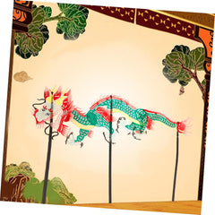 Traditional Chinese Shadow Puppets Set for Boys and Girls Mini DIY Dance Props Handcrafted Plaything for Storytelling and Shadow Theatre Random Style