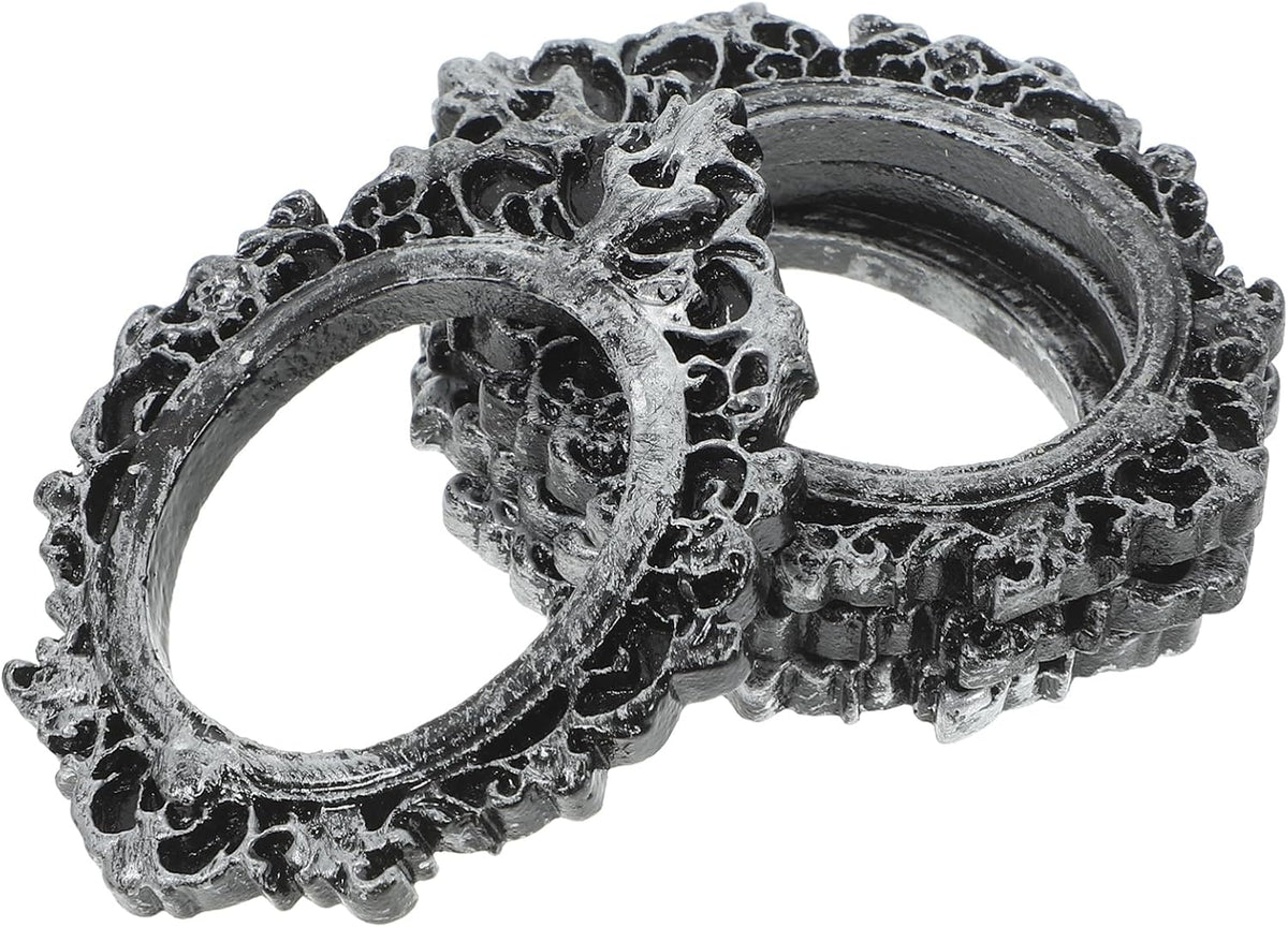 Luxshiny 4pcs Vintage Mini Picture Frames Elegant Resin Craft for Home Wall Decor for Displaying Photos and Small Treasures Portable and Stylish Decoration