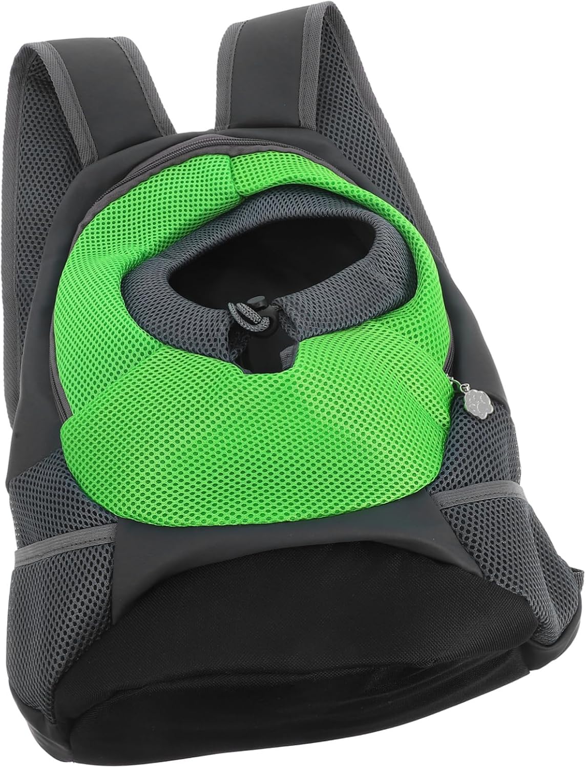 Ergonomic Small Dog Cat Backpack Carrier Front Carrier Bag for Hiking Pet Travel Bag Safety Belt and Mesh Pouch