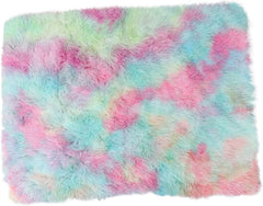 Milisten Double Layer Pet Blanket Fluffy Dog Mat Puppy Pillow Cat Bed Pad Warm Pet Supplies