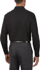 Van Heusen Men's Dress Shirt Regular Fit Poplin Solid