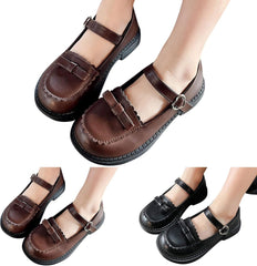 Fashion spring and summer toddler/little girl flat bottom thick solid bow dress shoes casual sandals ballet