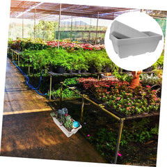 Vegetable Planter Pot Plant Pots for Outdoor Raised Planter Box Flower Resin Plant Easy Care Succulent Garden