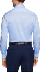 Tommy Hilfiger Men's Slim Fit Non Iron Solid Dress Shirt - Amazon Exclusive