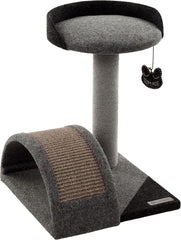 Cat Scratching Tree Gene Grey 35 x 35 x 45 cm