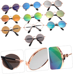 Hemoton Cat Sunglasses Dog Goggles Medium Breed Pet Eyewear Fun Photo Accessory Summer Wear