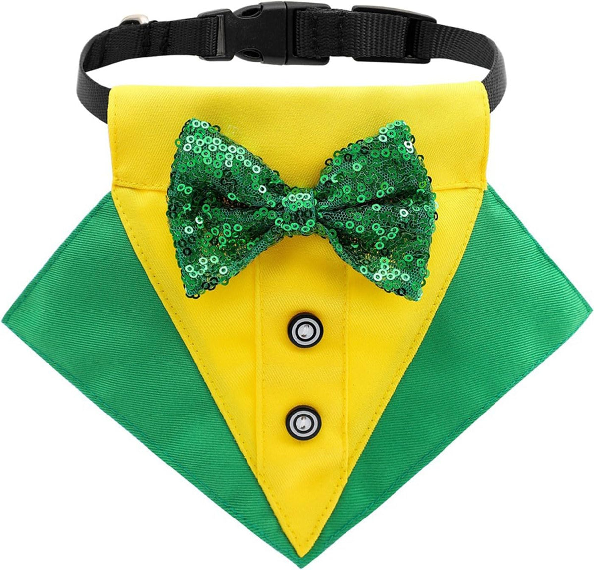 Day Dog Bandanas Collar with Bows Tie Collar Dog Triangle Bib Dog Scarves Neckerchief for Pet