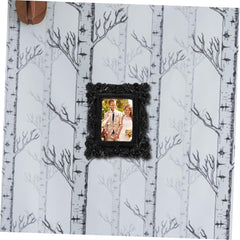 Unomor 2Pcs Vintage Mini Photo Frame Decorative Baroque Frames for Home Decor Elegant Tiny Picture Frames Lightweight and Photography Props