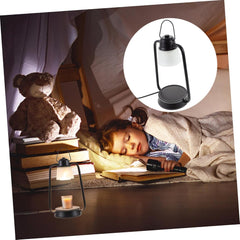 Electric Candle Warmer Lamp Retro Wax Melt Warmer for Jar Candles Timer Function Compatible Wax Types for Home Decor and Relaxation