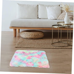 Toyvian Cozy Double Layer Pet Bed Mat Cat and Dog Sleep Warm Cushion Plush Pet Throw Blanket