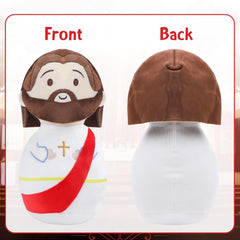 Jesus Plush Stuffed Doll - 11 Inch My Friend Jesus Plushie Toys, Bible Savior Jesus Plush Pillow, Christian Religious Stuffed Dolls, Christmas Baptism Birthday for Kids Girls