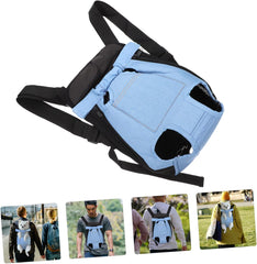 POPETPOP Portable Dog Backpack Breathable Mesh Small Dog Carrier for Outdoor Travel PET Pouch Adjustable and Lightweight Design