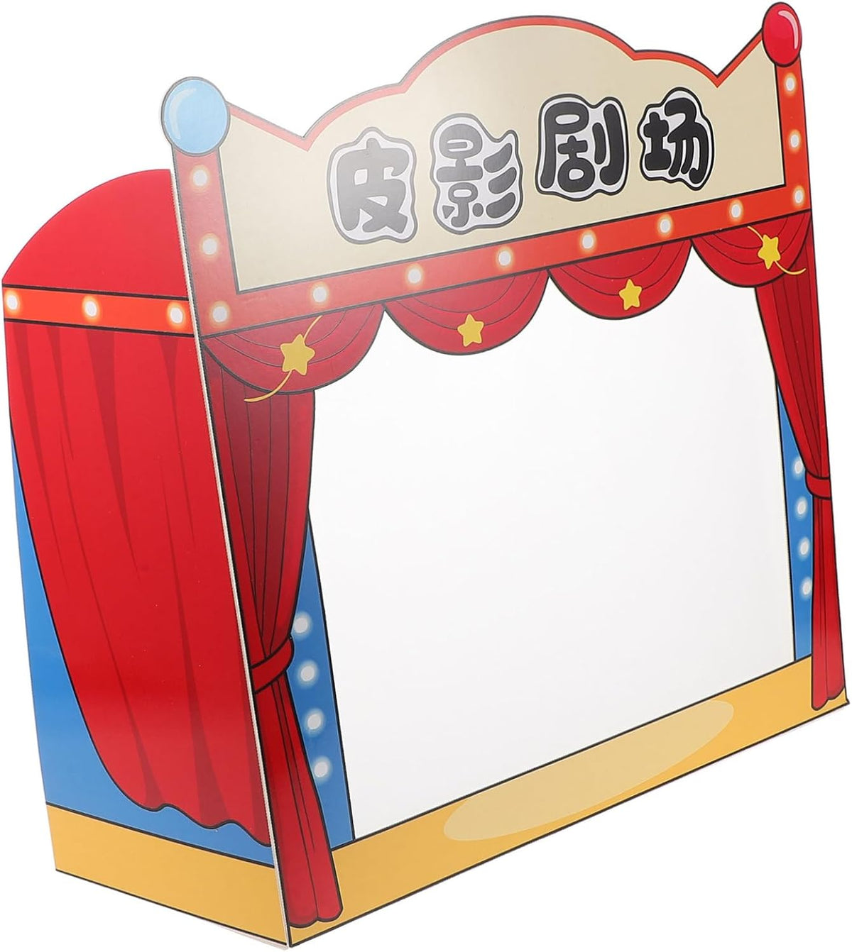 Totority Kindergarten Puppet Theater Stage for Interactive Storytelling and Engaging Family Props for Boy Girl Theater Activities