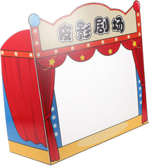 Totority Kindergarten Puppet Theater Stage for Interactive Storytelling and Engaging Family Props for Boy Girl Theater Activities