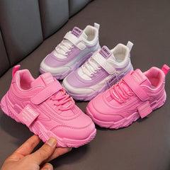 Boys Girls Shoes Kids Sneakers 𝐖aterproof Breathable Athletic Running Shoes All Seasons Non Slip Tennis Shoes