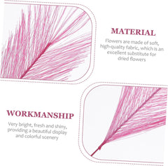 50Pcs Artificial Floral Arrangement Decor Realistic Simulation Plants with Fluffy Texture Flexible Cloth Material Random Colors for Wedding Home Garden Centerpieces Random Color