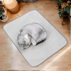 Cooling Blanket Dogs - Wear Resistant Pet Ice Pad - Pet Bed, Ice Mat, Dog Cooling Mat | Dog Cool, Summer Supplies Pad, Breathable Cat Cool Bed, Foldable for