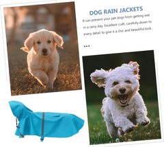 Raincoat for Dogs Puppies Quick On/Off Comfortable Waterproof for Outdoor Walks