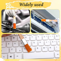 5 Inch Small Paint Brushes Set for Touch Ups - Shimmeroo 12-Pack Mini Soft Bristle Paint Brush with Wooden Handle - Perfect for Wall Repair, Fencing Edges, Art Painting, Crafts & Small Projects