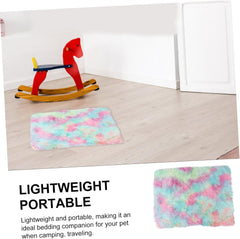 Puppy Plush Blanket Dog Double Layer Bed Mat Self Warming Pet Pad Cat Heating Pad Pet Supplies