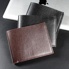 Black Minimalist Denim Wallet for Men, Stylish and Durable Wallet with Multiple Card Slots