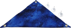 Hammock for Bearded Dragons, Starry Night fabric with suction cup hooks