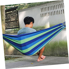 BESPORTBLE Camping Hammock Swing 280x80cm Canvas Garden Hammock Lightweight Portable Outdoor for Travel Relaxation