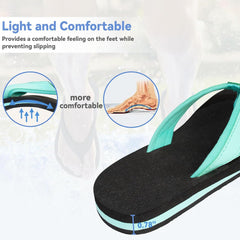 HYCLES Kids Flip Flops Boys Girls Sandals Water Shoes Boys Girls Unisex-Child Beach Shoes Flip Flops