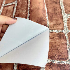 JLHOUSE Vintage Peel and Stick Wallpaper Brick Self Adhesive Remvoable Textured Wallpaper for Bedroom Living Room Walls 17.7inch x 118inch/Roll