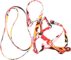 Dog Harness Set Leash Small Dog Harness No Pull Nylon for Small Pet for