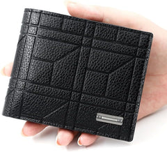 Wallet For Men With Coin Purse,Bifold Mens Wallets With Credit Card Holder Pu Leather Men'S Wallet With Money Clip Black