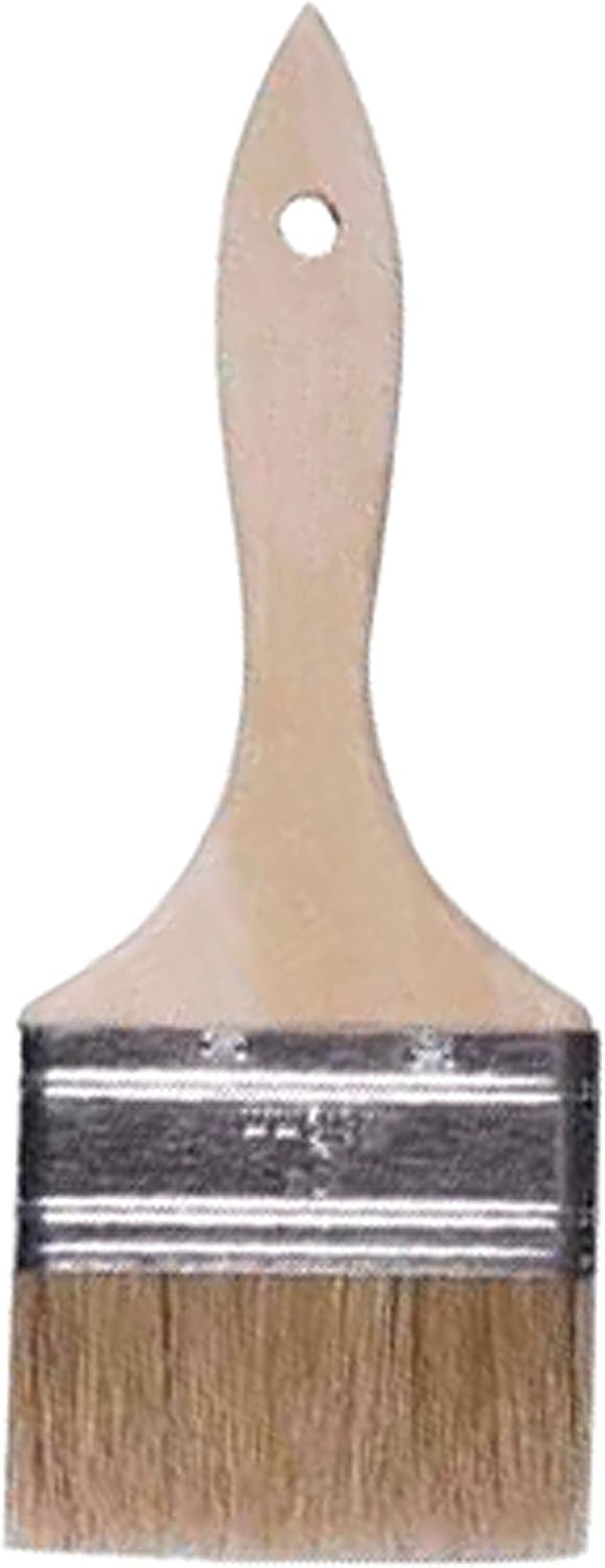 Dyco Paints 2' Chip Brush 100% White China Bristle with Wood Handle, WV20