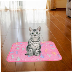 VICASKY 3pcs Pet Blanket Fluffy Fleece Warm Dog Cat Blankets for Couch Car and Bed Washable Sleep Mats for Kittens and Puppies Soft