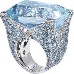 Rings for Women,Sparkling Women Cubic Zirconia Ring Bride Wedding Engagement Party Jewelry Gift,Mothers Day Gifts,Gifts for Women Men Convenient handled